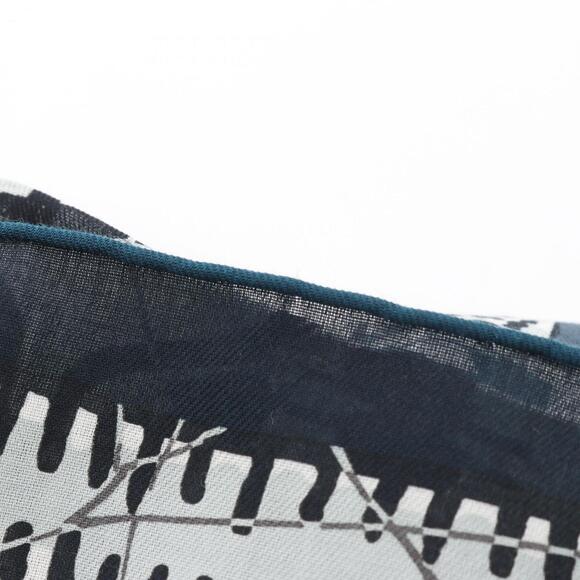 HERMES Gray Scarf - Picture 4 of 5